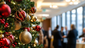 ご家族をご招待してのクリスマスパーティー／日本経営のケイエイ